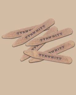 Discount Charles Tyrwhitt 3 Pack Solid Brass Classic Collar Stays