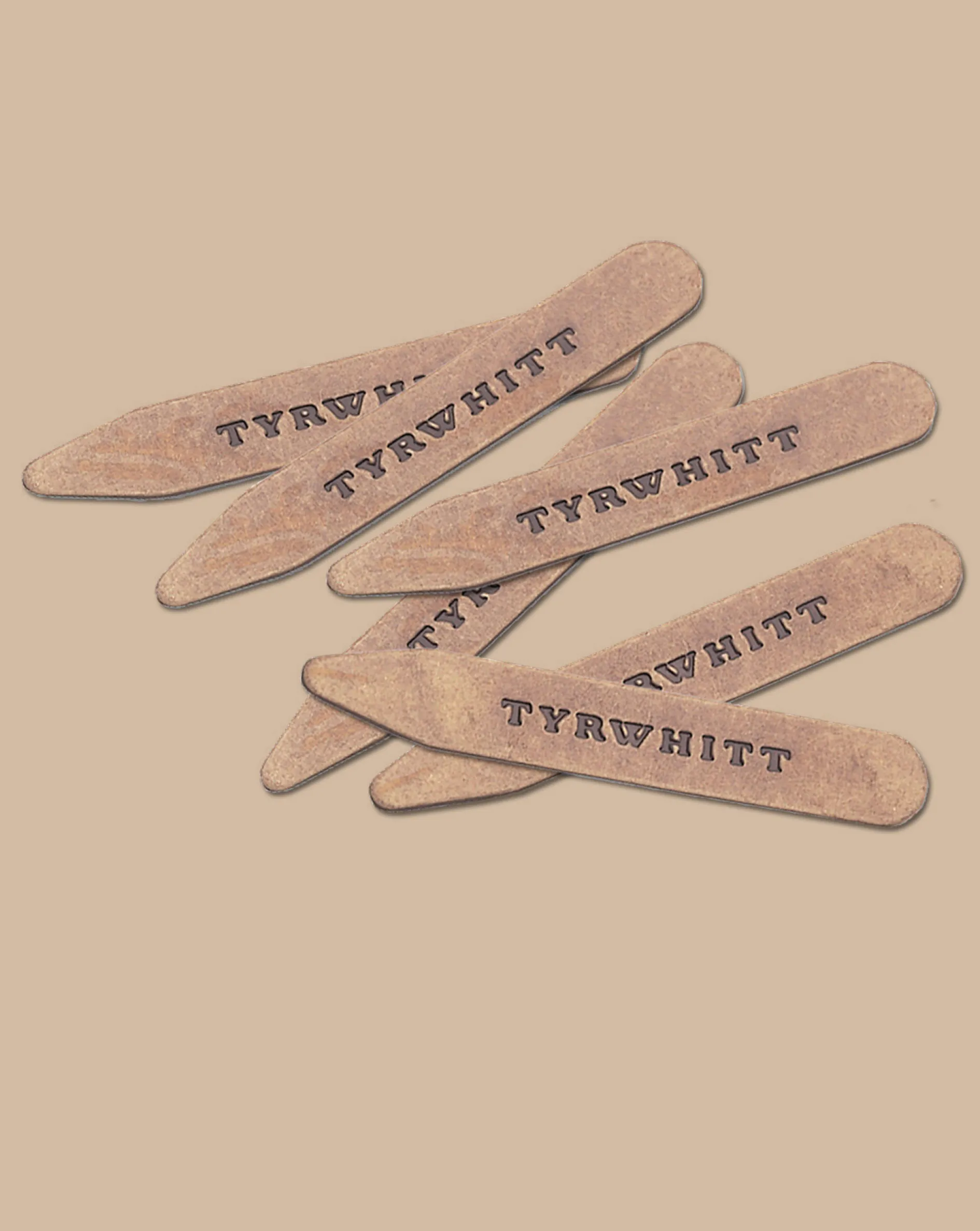 Discount Charles Tyrwhitt 3 Pack Solid Brass Classic Collar Stays