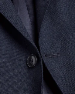 Fashion Charles Tyrwhitt British Luxury Check Suit Jacket - Navy