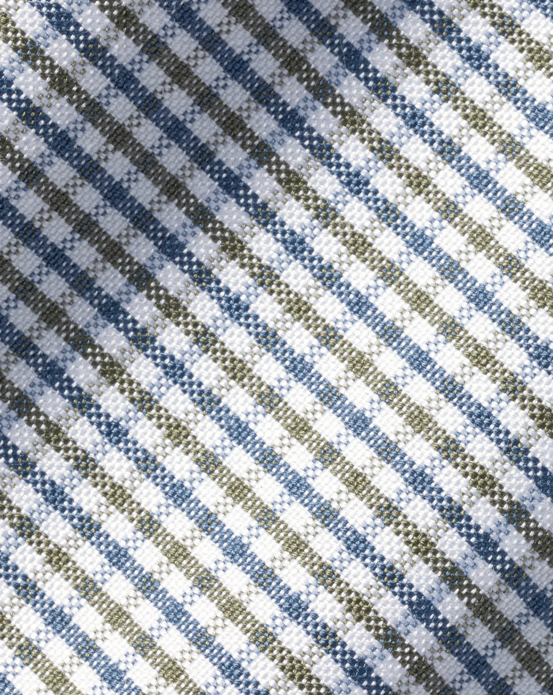 Outlet Charles Tyrwhitt Button-Down Collar Non-Iron Gingham Check Shirt - Green Olive
