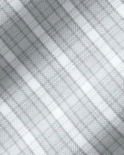 Online Charles Tyrwhitt Button-Down Collar Non-Iron Windowpane Check Shirt - Sliver Grey Silver