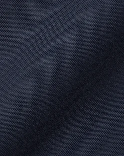 Store Charles Tyrwhitt Button-Down Collar Washed Oxford Shirt - Blue Navy