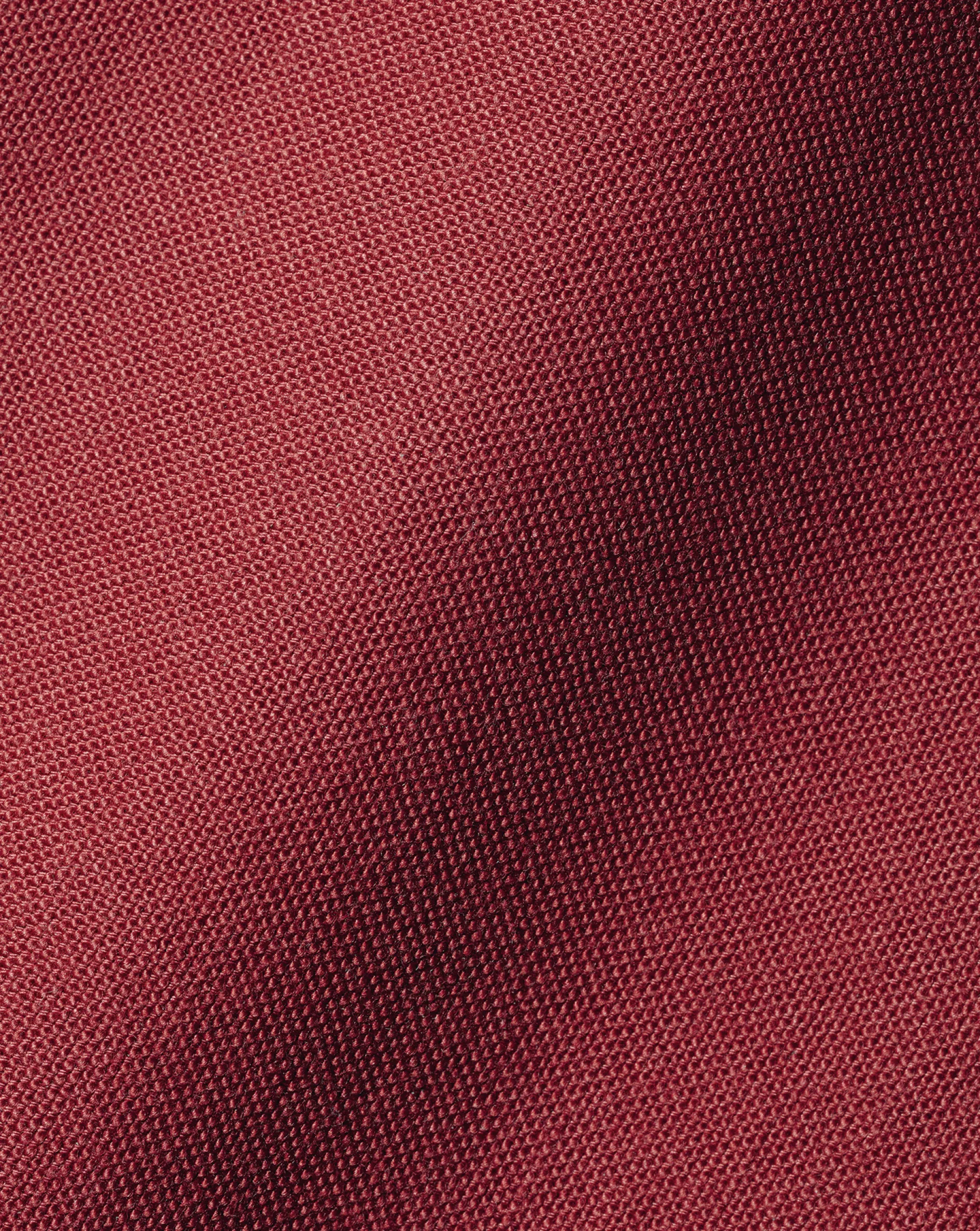Best Charles Tyrwhitt Button-Down Collar Washed Oxford Shirt - Maroon Red