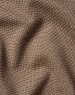 New Charles Tyrwhitt Tyrwhitt Long Sleeve Pique Polo Camel