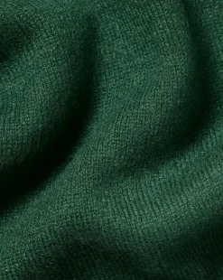 Flash Sale Charles Tyrwhitt Cashmere Quarter Zip Sweater - Dark Green