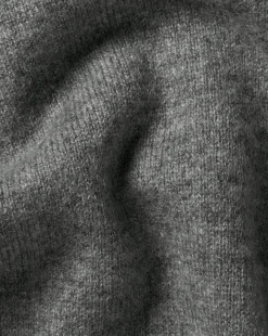 Online Charles Tyrwhitt Cashmere Quarter Zip Sweater - Grey