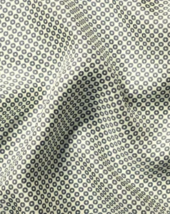 Cheap Charles Tyrwhitt Circle Print Silk Pocket Square - Ivory Ivory White