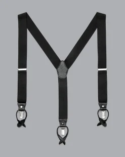 Discount Charles Tyrwhitt Combination Suspenders - Black
