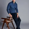 Best Charles Tyrwhitt Cord 5 Pocket Jeans - Navy