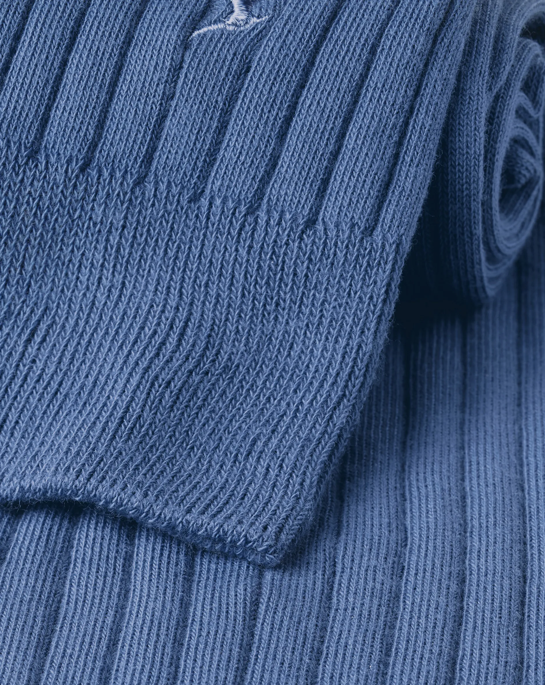 Best Charles Tyrwhitt Cotton Rib Socks - Indigo Blue