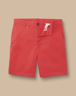 Flash Sale Charles Tyrwhitt Cotton Shorts - Coral Pink