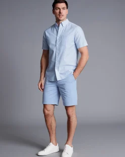 Hot Charles Tyrwhitt Cotton Shorts - Cornflower Blue