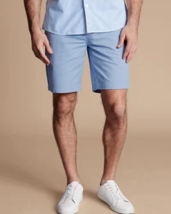 Hot Charles Tyrwhitt Cotton Shorts - Cornflower Blue