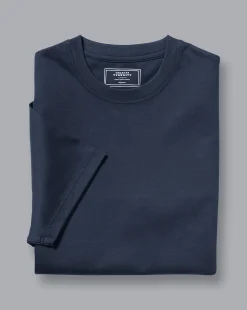 New Charles Tyrwhitt Cotton Tyrwhitt T-Shirt - Navy