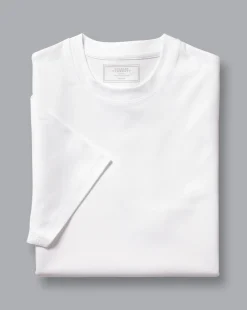 New Charles Tyrwhitt Cotton Tyrwhitt T-Shirt - White