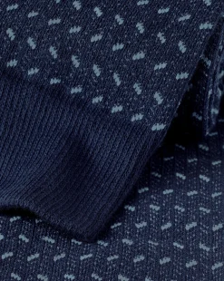 Best Charles Tyrwhitt Mini Herringbone Socks Denim Blue