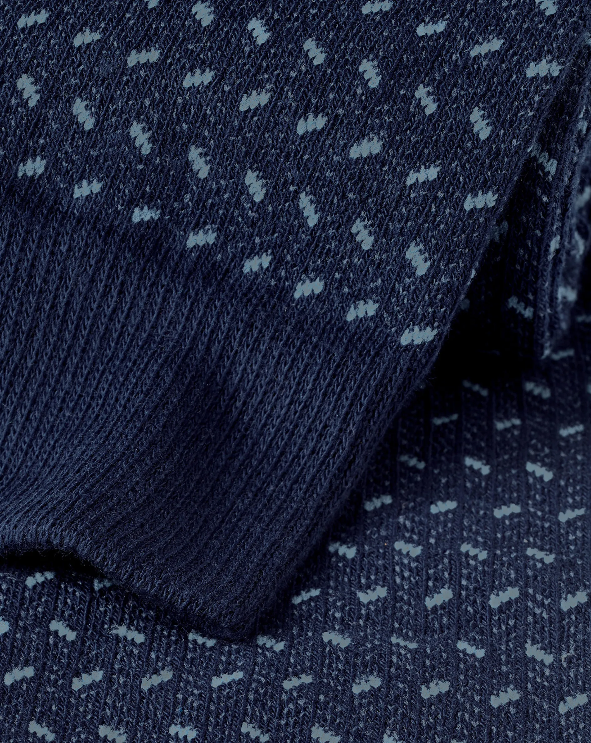 Best Charles Tyrwhitt Mini Herringbone Socks Denim Blue