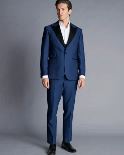 Clearance Charles Tyrwhitt Dinner Suit Vest - Royal Blue