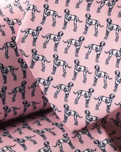 Cheap Charles Tyrwhitt Dog With A Bone Print Silk Tie - Pink