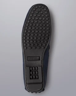 Shop Charles Tyrwhitt Driving Loafers - Navy