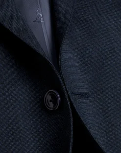 Clearance Charles Tyrwhitt End-on-End Ultimate Travel Suit Jacket - Navy