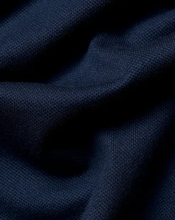 Online Charles Tyrwhitt England Rugby Long Sleeve Pique Polo - Navy