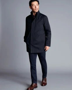 Flash Sale Charles Tyrwhitt 3-In-1 Rain Mac - Navy