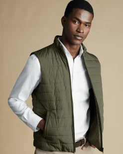 Best Charles Tyrwhitt 3-In-1 Rain Mac - Green Olive