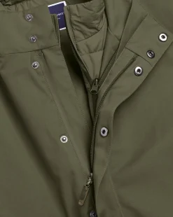 Best Charles Tyrwhitt 3-In-1 Rain Mac - Green Olive