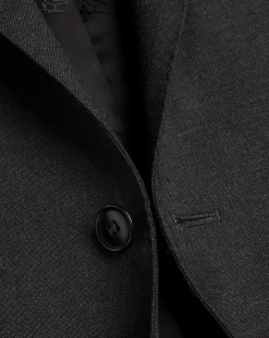 Cheap Charles Tyrwhitt Italian Luxury Suit Jacket - Gray Charcoal