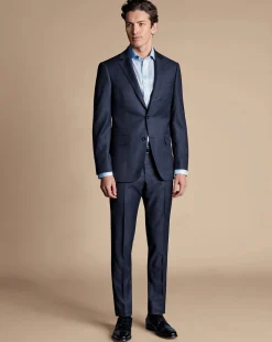 Store Charles Tyrwhitt Italian Luxury Suit Jacket - Denim Blue