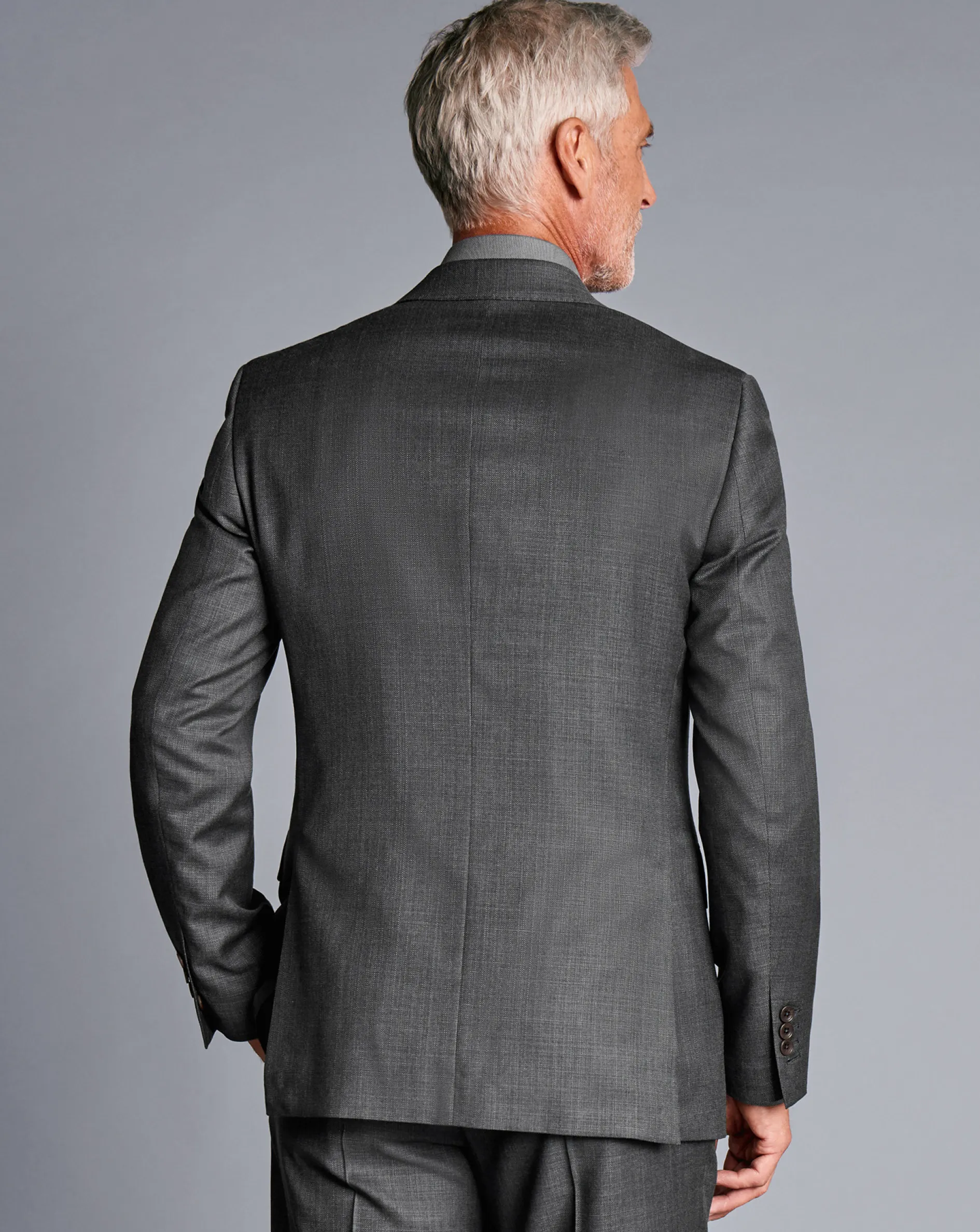 Hot Charles Tyrwhitt Italian Luxury Suit Jacket - Grey