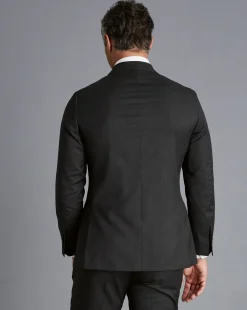Clearance Charles Tyrwhitt Italian Luxury Suit Jacket - Charcoal Grey