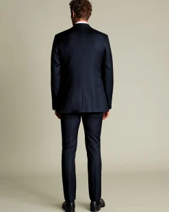 Hot Charles Tyrwhitt Italian Luxury Suit Jacket - Dark Navy
