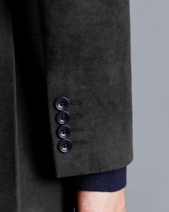 Cheap Charles Tyrwhitt Italian Moleskin Jacket - Dark Grey