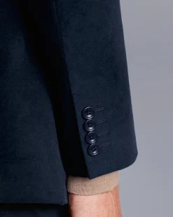 Sale Charles Tyrwhitt Italian Moleskin Jacket - Navy