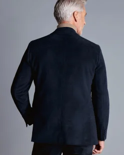 Sale Charles Tyrwhitt Italian Moleskin Jacket - Navy