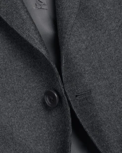 Shop Charles Tyrwhitt Italian Pindot Suit Jacket - Grey