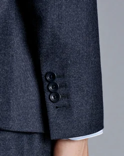Best Sale Charles Tyrwhitt Italian Pindot Suit Jacket - Denim Blue
