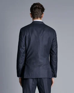 Best Sale Charles Tyrwhitt Italian Pindot Suit Jacket - Denim Blue