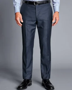 Online Charles Tyrwhitt Italian Suit Pants - Steel Blue