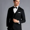 Sale Charles Tyrwhitt Italian Tuxedo Jacket - Black