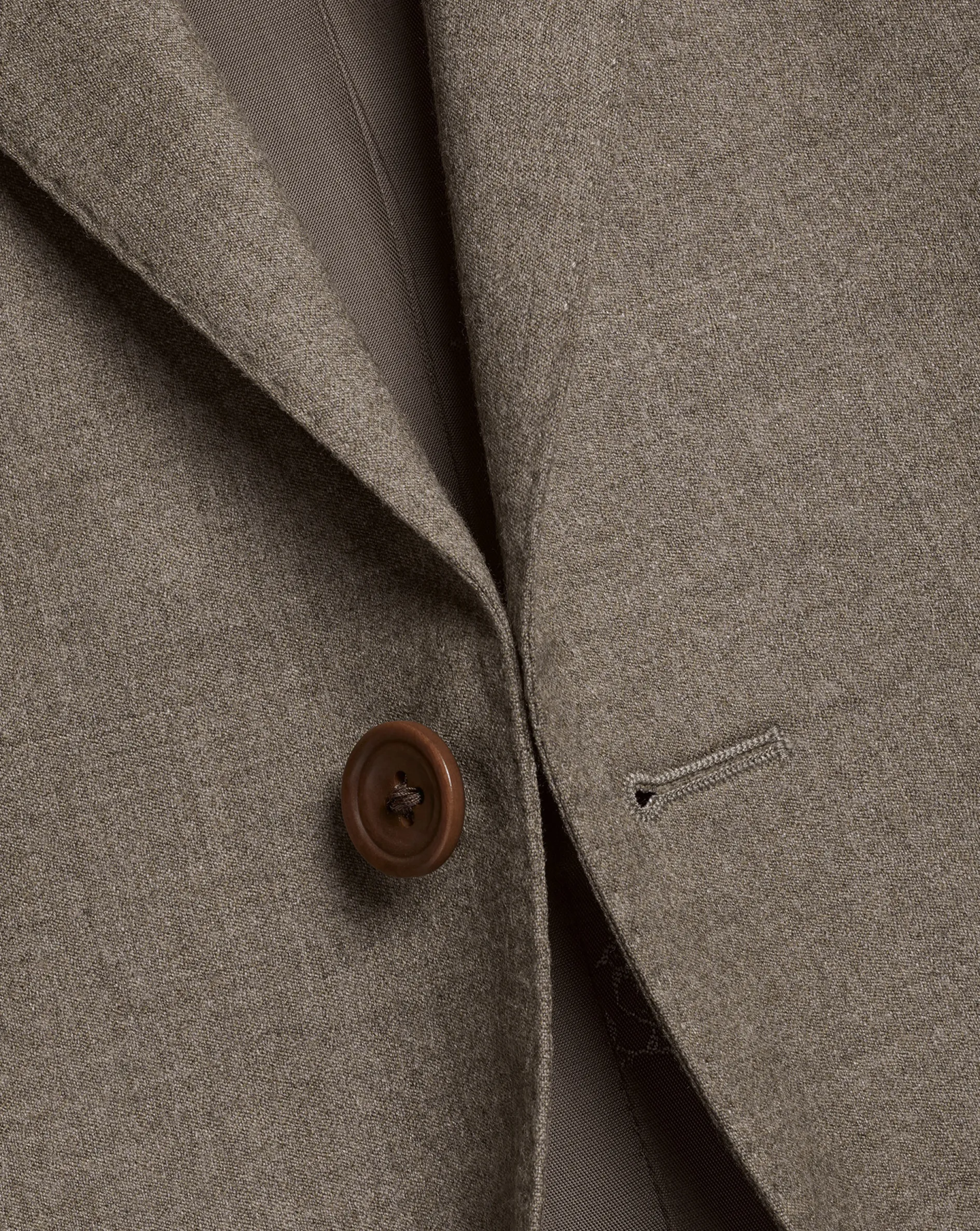 Store Charles Tyrwhitt Italian Twill Suit Jacket - Taupe