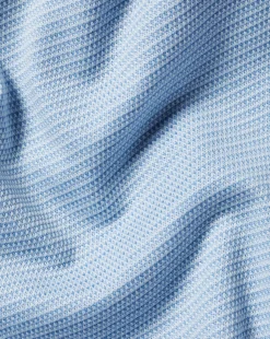 Online Charles Tyrwhitt Jacquard Polo - Cornflower Blue