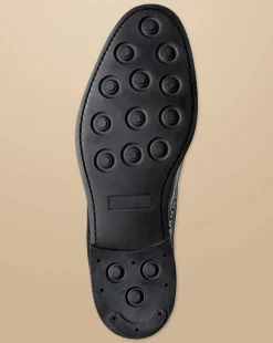 Hot Charles Tyrwhitt Leather Brogue Boots - Black