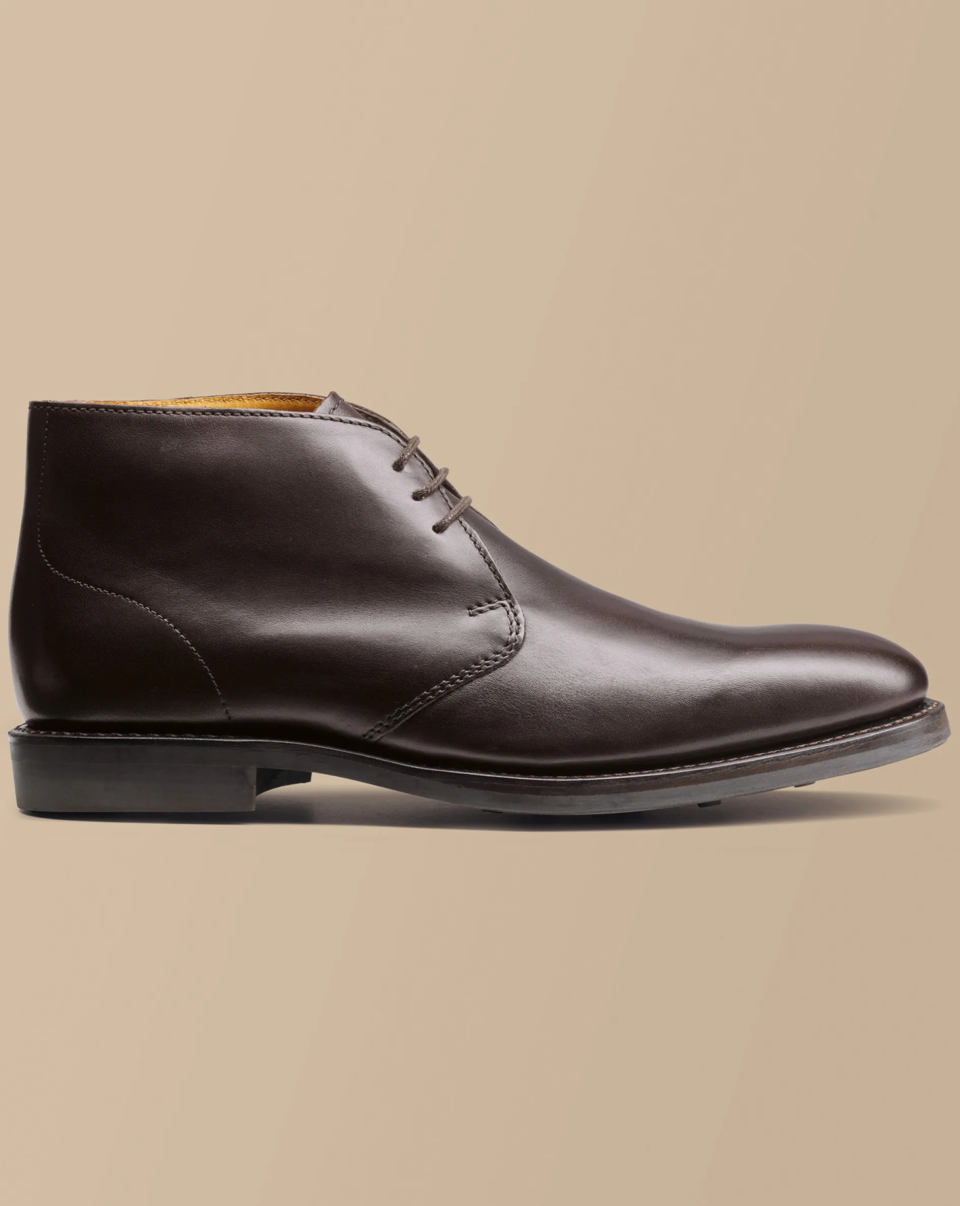 Best Sale Charles Tyrwhitt Leather Chukka Boots - Dark Chocolate