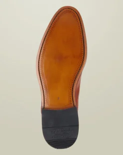Online Charles Tyrwhitt Leather Oxford Shoes - Chestnut Brown