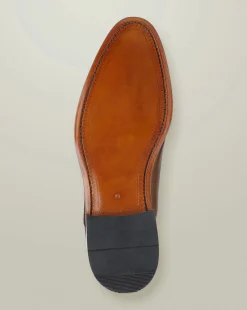 Fashion Charles Tyrwhitt Leather Oxford Shoes - Dark Tan