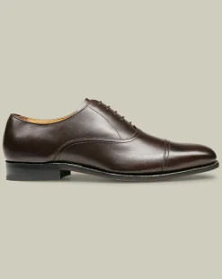 Best Charles Tyrwhitt Leather Oxford Shoes - Dark Chocolate