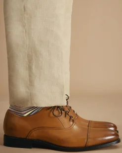 Hot Charles Tyrwhitt Leather Oxford Shoes - Tan